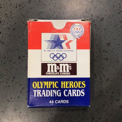 1980 m&m’s Olympic Heroes Trading Cards Complete Set 1-44