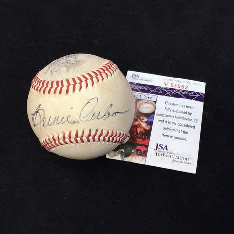 Bernie Carbo Autographed Baseball JSA Certified