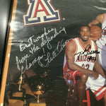 University of Arizona Wildcats 1997 NCAA Champions Autographed Framed Poster 18”x24”