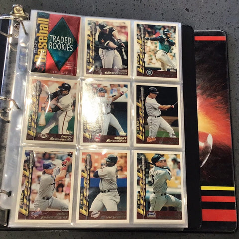 1995 Topps Traded and Rookies Baseball Complete Set 1-165