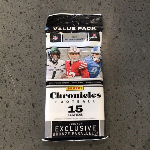 2022 Chronicles Football Value Pack