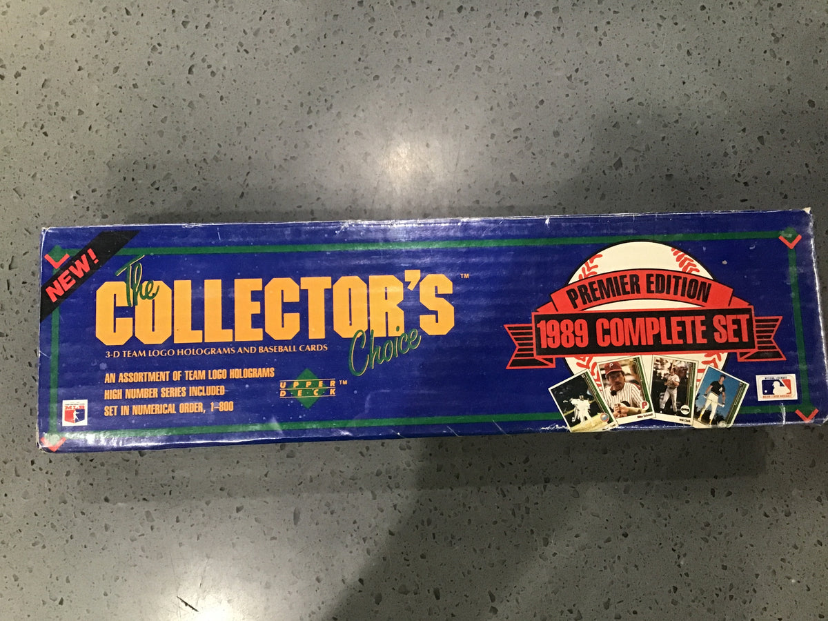 Upper Deck store sealed 1989 complete set