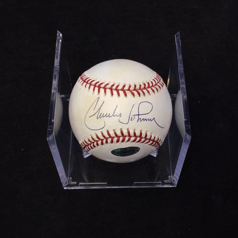 Charles Johnson  Autographed Baseball JSA Certified
