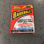 1991 Topps Baseball Pack