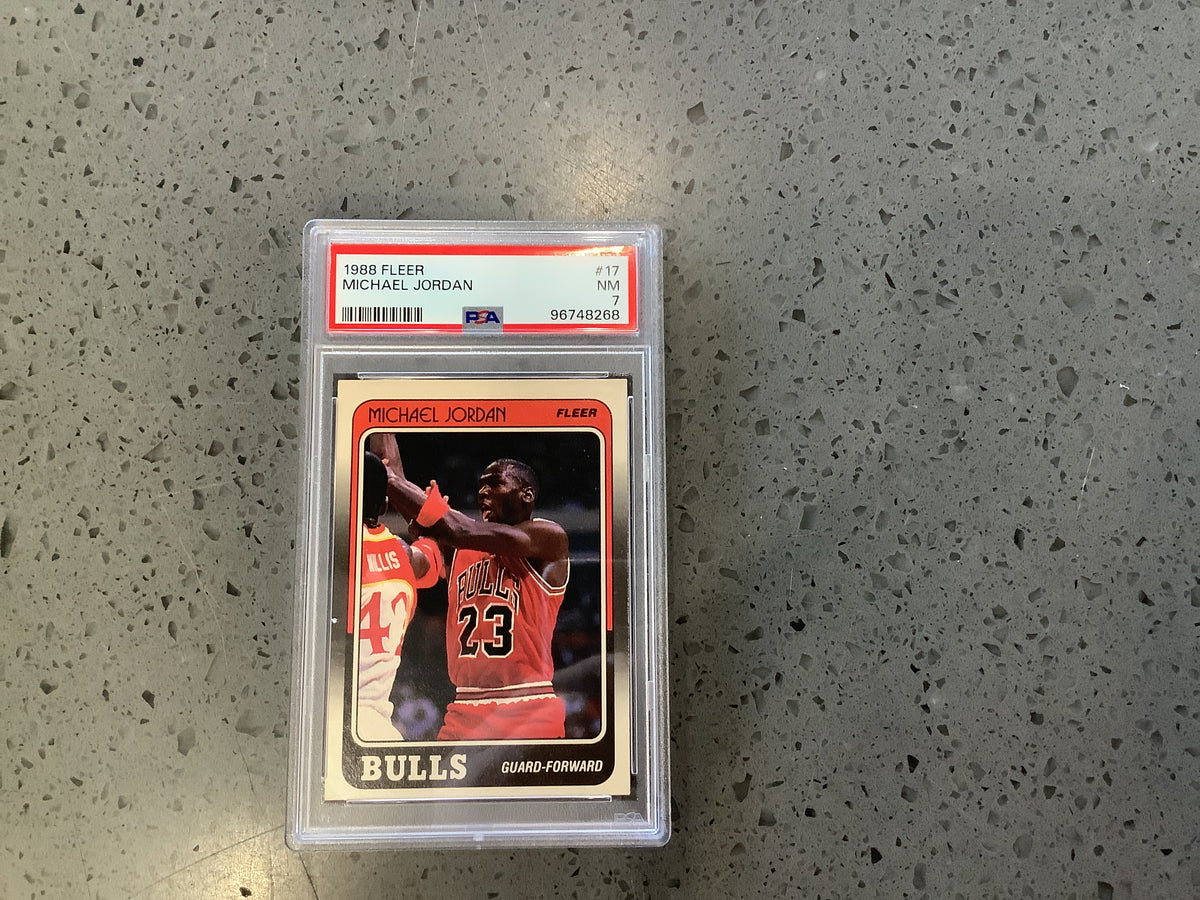 1988 deals Fleer Michael Jordan basketball card