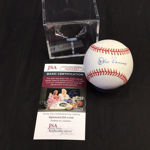 Don Larsen Autographed Baseball JSA AQ32323
