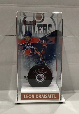 Leon Draisaitl Autographed Hockey Puck