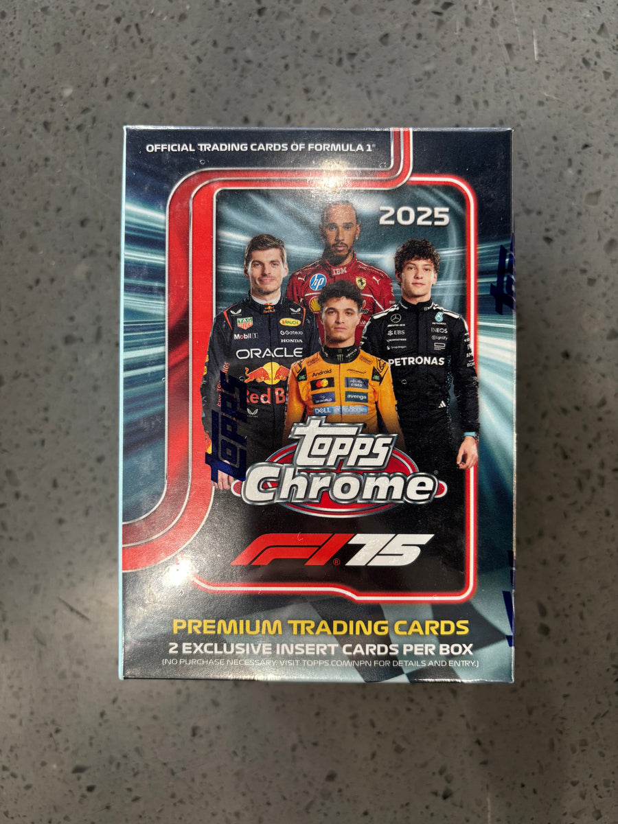 2025 Topps Chrome F1 Formula 1 Blaster – Overtime Sports