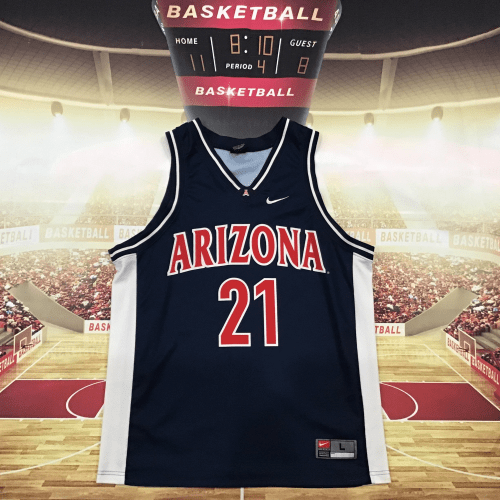 University of Arizona Wildcats Jersey 21 Michael Wright Large