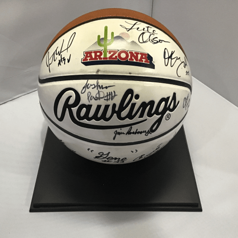 University of Arizona Wildcats - Autographed Basketball - JSA BB59877