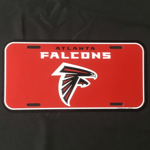 License Plate - Football - Atlanta Falcons