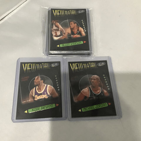 1997-98 Fleer Ultra View to a Thrill - Basketball - Complete Insert Set 1-15