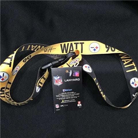Player Lanyard - Football - TJ Watt - Pittsburgh Steelers