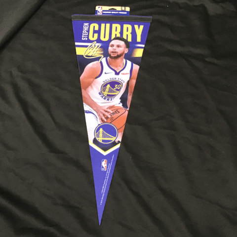 Player Pennant - Basketball - Golden State Warriors - Steph Curry