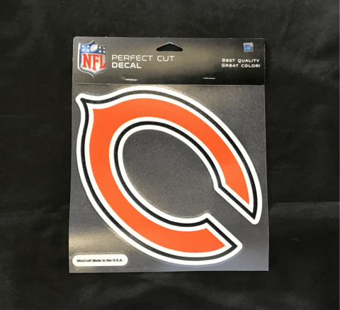 8x8 Decal - Football - Chicago Bears