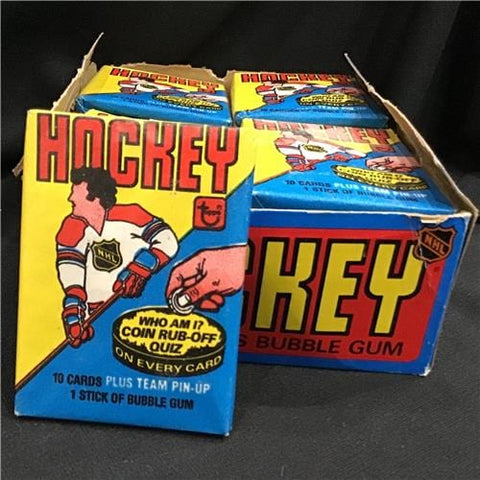1980 Hockey Bubble Gum Picture Cards - Hockey - Single Pack