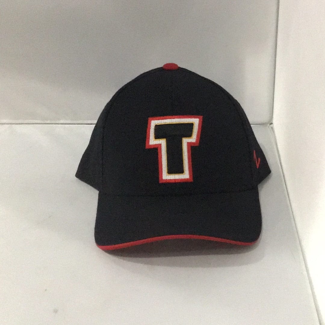 Tucson Toros Hat Black Word Logo Zephyr Fitted Size 7 7/8