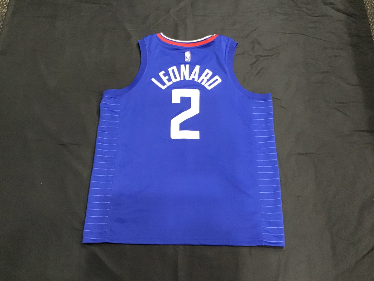 Los Angeles Clippers KAWHI LEONARD jersey size 52 white NWT 2020-2021
