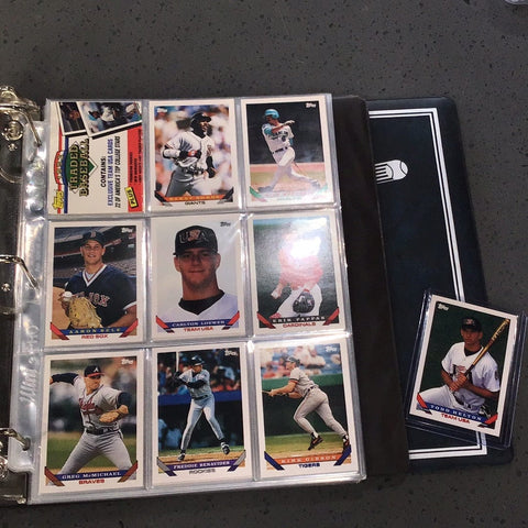 1993 Topps Traded Baseball Complete Set 1-132