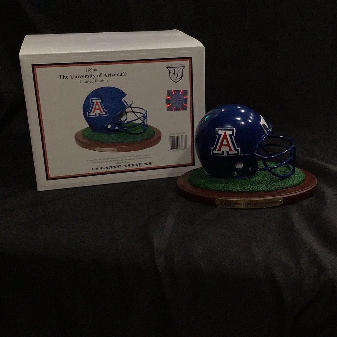 arizona football helmets for sale University of Arizona Wildcats Football Mini Collectible Helmet – Overtime Sports