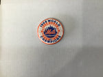 New York Mets 1986 World Series Champion Small Button