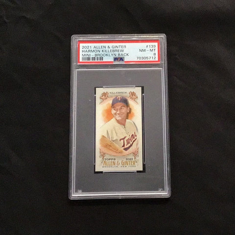 2021 Allen & Ginter Harmon Killebrew Mini #139 Graded Card PSA 8 (5712)