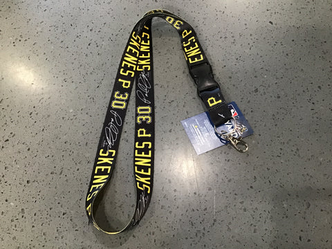 Player Lanyard Paul Skenes  #30 Pittsburgh Pirates