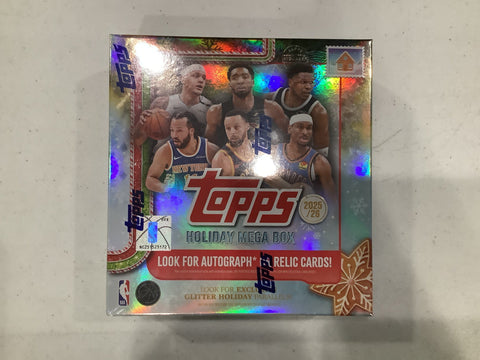 2025-26 Topps Holiday Basketball Mega Box