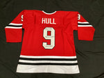 Bobby Hull #9 Chicago Blackhawks Autographed Jersey Certified
