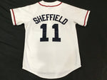 Atlanta Braves Gary Sheffield  #11 Stitched Jersey Adult Medium