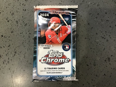 2024 Topps Chrome Baseball Jumbo Pack