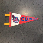 Team Pennant Mini Vintage Baseball Cleveland Indians