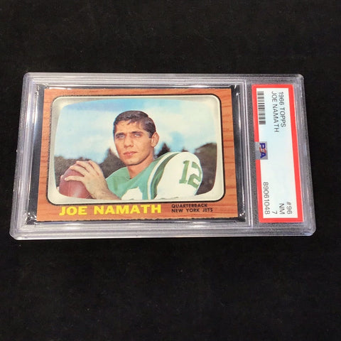 1966 Topps Joe Namath #96 Graded Card PSA 7 (1048)