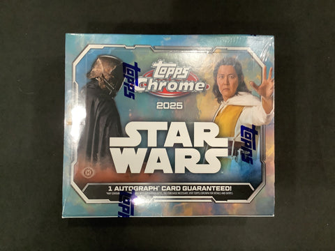 2025 Topps Chrome Star Wars Hobby Box
