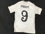 Real Madrid Kylian Mbappe 9 Adult Small Soccer Jersey