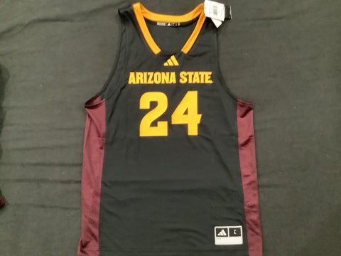 Arizona State University Sun Devils #24 Basketball Jersey Men’s Large NWT