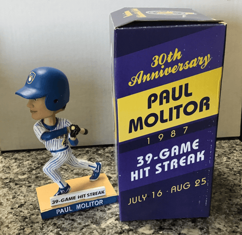 Paul Molitor 30th Anniversary(1987-2017) Bobblehead