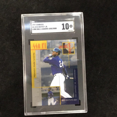 1997 Donruss Ken Griffey, Jr. #6 Graded Card SGC 10 (1888)