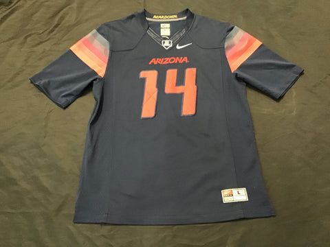 University of Arizona Wildcats #14 Stitched Football Jersey Adult Large