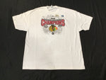 Chicago Blackhawks 2010 Western Conference Champions T-Shirt Adult 2XL New with Stickers