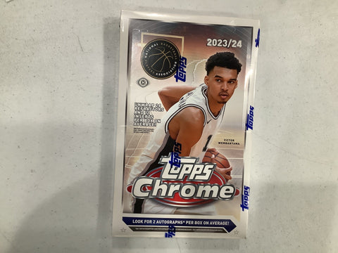 2023-24 Topps Chrome Basketball Hobby Box