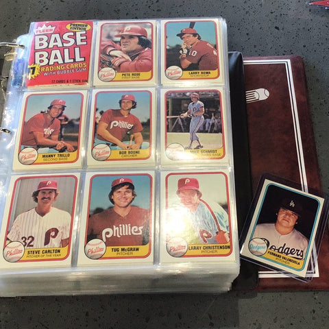 1981 Fleer Baseball and Star Stickers Complete Sets 1-660 and 1-125