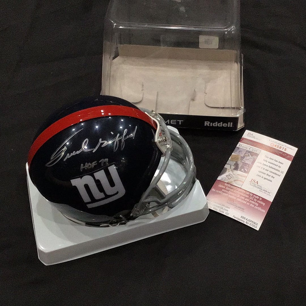 Frank Gifford New York Giants Autographed Football – Overtime Sports