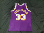 Kareem Abdul-Jabbar #33 LA Lakers Autographed Jersey Cert