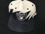 Oakland Raiders Shark Tooth Vintage Snapback Hat NWT