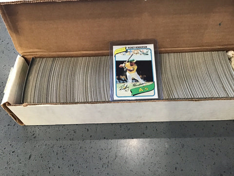 1980 Topps Baseball Complete Set