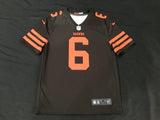 Cleveland Browns Baker Mayfield #6 Dri-Fit Color Rush Jersey Adult Medium