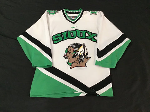 North Dakota Fighting Sioux Stitched Hockey Jersey Adult Small