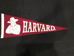 Vintage Harvard University Pennant