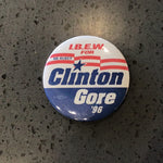 Clinton Gore 1996 Vintage Button Pin